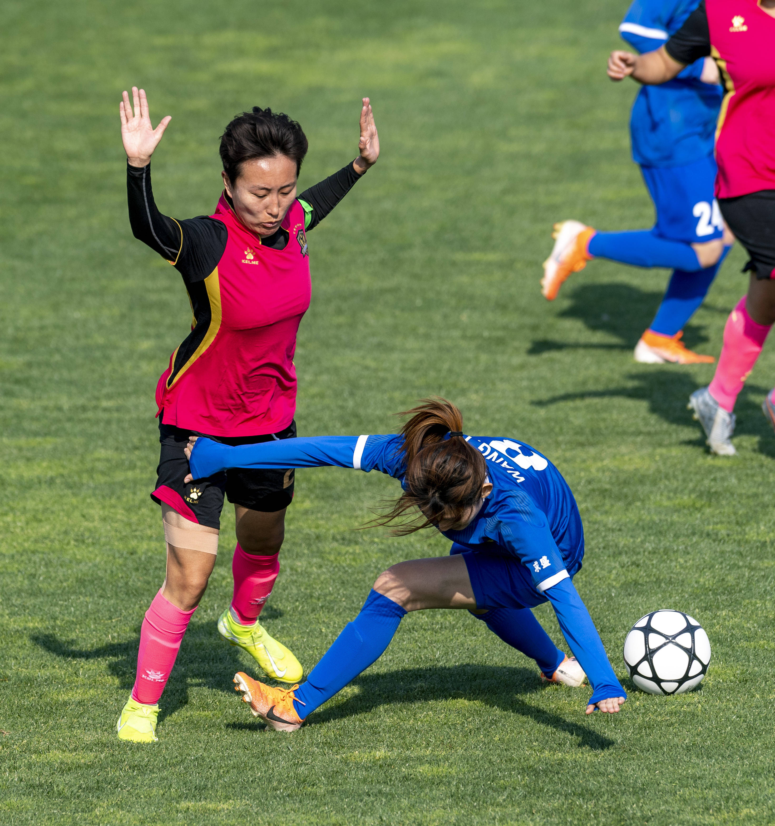 国内女子足球比赛获顶级评价 国内女子足球比赛获顶级评价