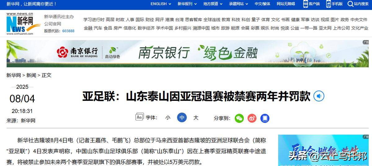 队长因违规行为被罚禁赛一场