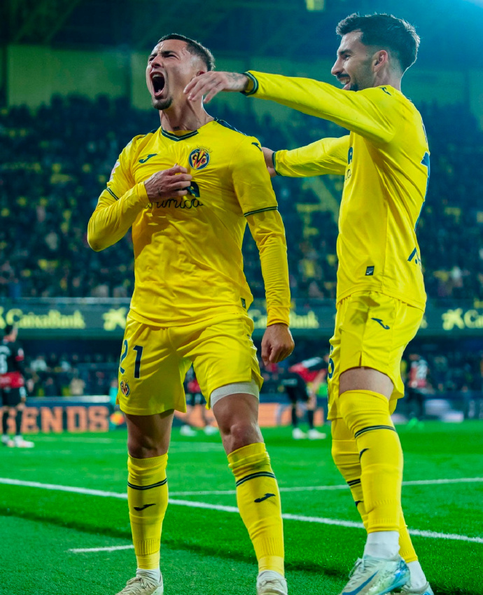 比利亚雷亚尔竞技取得连胜 比利亚雷亚尔竞技取得连胜