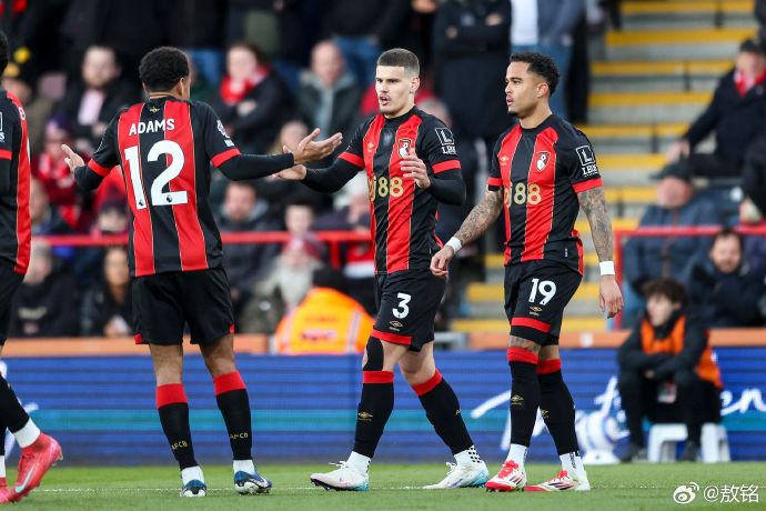 英国威廉希尔-伯恩茅斯主场战平诺维奇